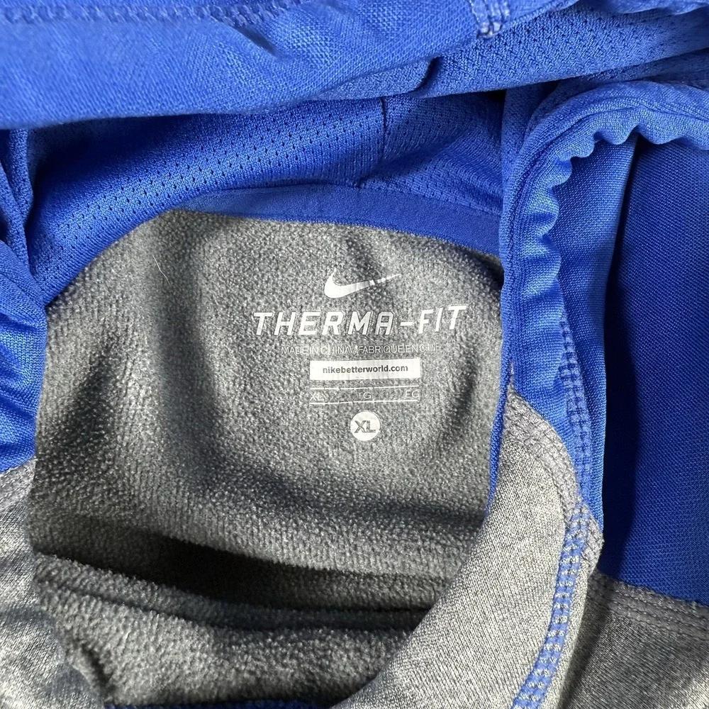 Nike Hoodie Sweatshirt‎ Mens Size XL JUST DO IT Sweatshirt With Thumbholes